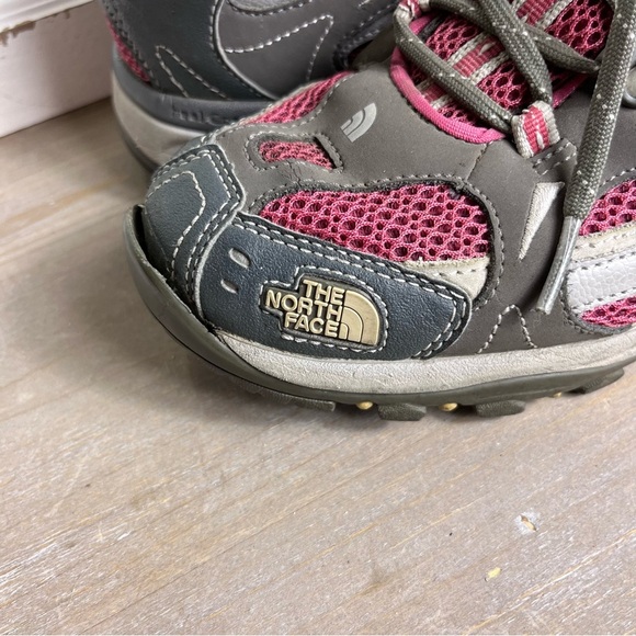 The North Face Kids' Pink and Gray Shoes - Picture 8 of 12